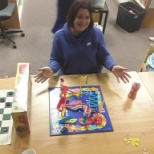 Lead Tutorial Teacher Jessica Sutliff organizes a Boardgames & Breakfast event for schools tutorial