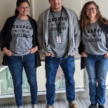 Three new employees represent Casper College after their first 90 days on the job!