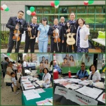 Helping the Latino community get free Blood pressure check & Flu shots on a Cinco de Mayo Festival.