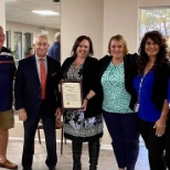 Our Clearwater office was presented with an award from the city of Tarpon Springs, Florida!