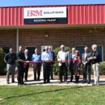 Hickory Bedding Ribbon Cutting