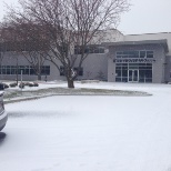 Company Headquarters in the snow