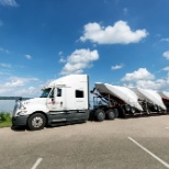 Marine Tractor/Trailer at Lake Pepin