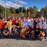 Tough Mudder employees before the Tri-State event, Oct 12th & 13th. Just another day at the office