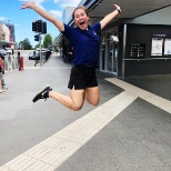 Our Royal Flying Doctors crew jumping for joy!