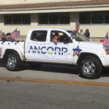 ANCORP participating in our local Veteran's Day Parade.