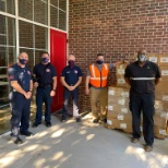 The Town of Addison Fire Department is energized thanks to donations from the Canteen Dallas team!