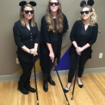 Cute little 3 Blind Mice - Halloween fun instead of work....