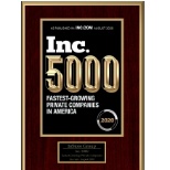 The most prestigious ranking of the nation’s fastest-growing private companies!