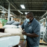 Our Sam Moore plant takes pride in making custom upholstered seating from start to finish.