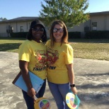 Former first grade teacher and current Assistant Principal and her para.