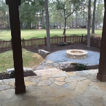 Firepit and Patio