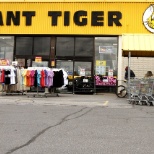 Front of Giant Tiger.