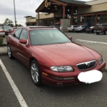 My car and my store in the background