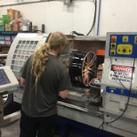 Shop has latest CNC machine