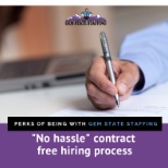 'NO HASSLE' CONTRACTS