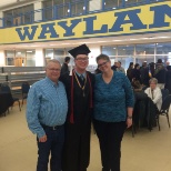 Me and some of my dorm managers at my Wayland Baptist graduation