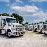 Row of Trucks