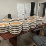 Thanksgiving Pies for the Team!