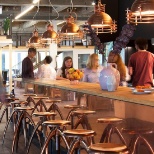 Kitchen interior at our Berlin, Germany office.