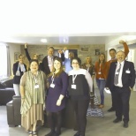 Precious Homes Swan Court Team with CEO and Business team