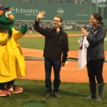 Lifelong Red Sox fan and Director of BIDMC’s Inflammatory Bowel Disease Program Dr. Adam Cheifetz is