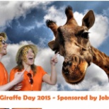 World Giraffe Day photo booth