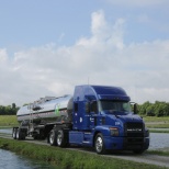 One of the newest tanker truck units.