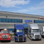 A few of the trucks you can expect to work on in our service center.