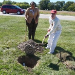 During Fall Family Weekend, we buried a time capsule as part of our 125th anniversary celebration.