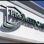 Promedcare's Columbus Office Front Sign