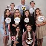 Some of Von Maur's 2022 Store Management, IT, and Operations Summer Interns.