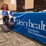 Human Resources partner Belynda H. at the annual Stateline Nurses Network Expo.