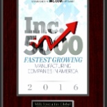 Inc.com, Inc. 5000 Fastest-Growing Manufacturing Companies In America