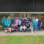 Team photo after our Annual Memorial Day Cookout!