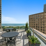 Outdoor patio of the office