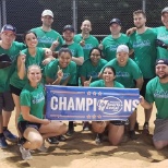 The Gallagher Gators from Texas won their softball tournament