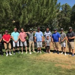 Work golf lesson at the Country Club - August 2019