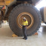 Visit to the Mine Maintenance workshop