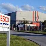 Tesco warehouse on middle bank road