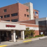 Emergency entrance, FHN Memorial Hospital in Freeport