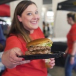 Burger Battle is a fun fundraiser where attendees vote for their favorite burger.