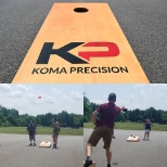 Employee Appreciation Lunch (cornhole game)