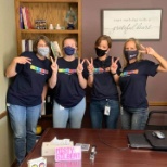 Staff at the Main Building celebrating National Health Center Week