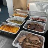 Our drivers catered us food for lunch!! 