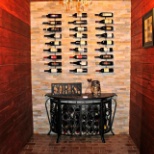 Storm shelter/Wine Room.  Nice to have a glass of wine to calm your nerves when sirens go off!