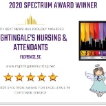 Our Florence Office won a Spectrum Customer Service Award for 2020!