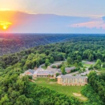 Clifty Inn taken by drone 