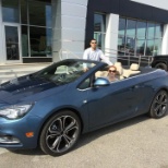 Taking the Buick Cascada out for a test drive.