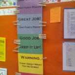 Party points vs. losing recess. ;-)